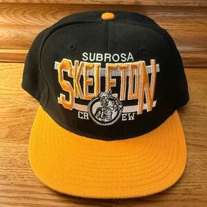 Subrosa Skeleton Crew Snapback Hat